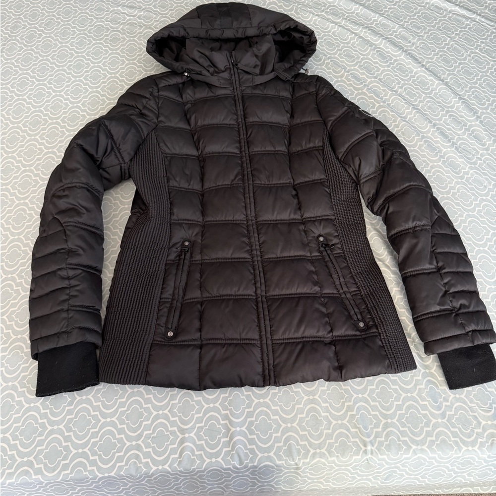 Nautica Women's Black Puffer Jacket